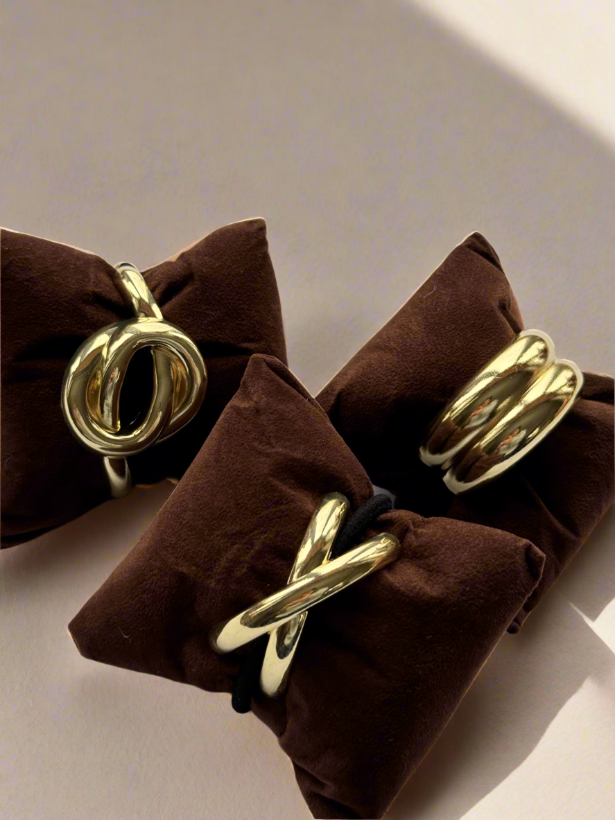 Kelly Hair Bangle Set