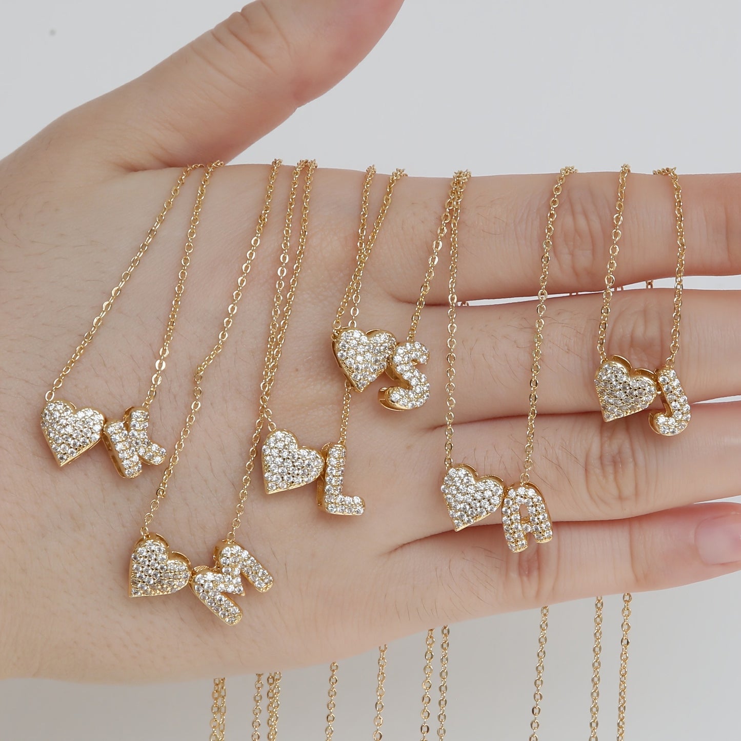 Bailey Bling Letter Charms