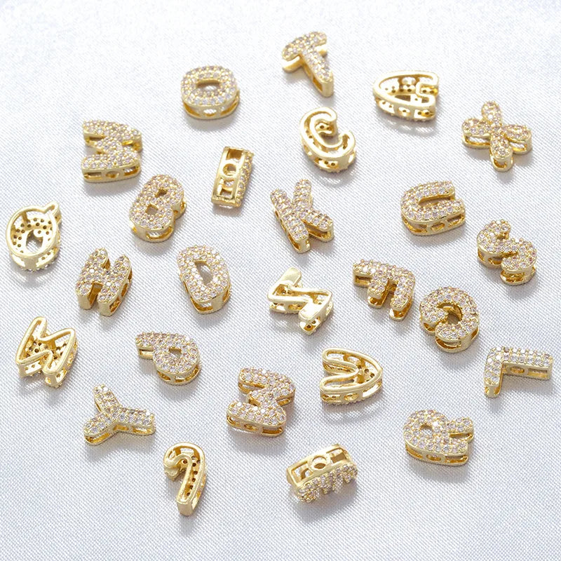 Bailey Bling Letter Charms